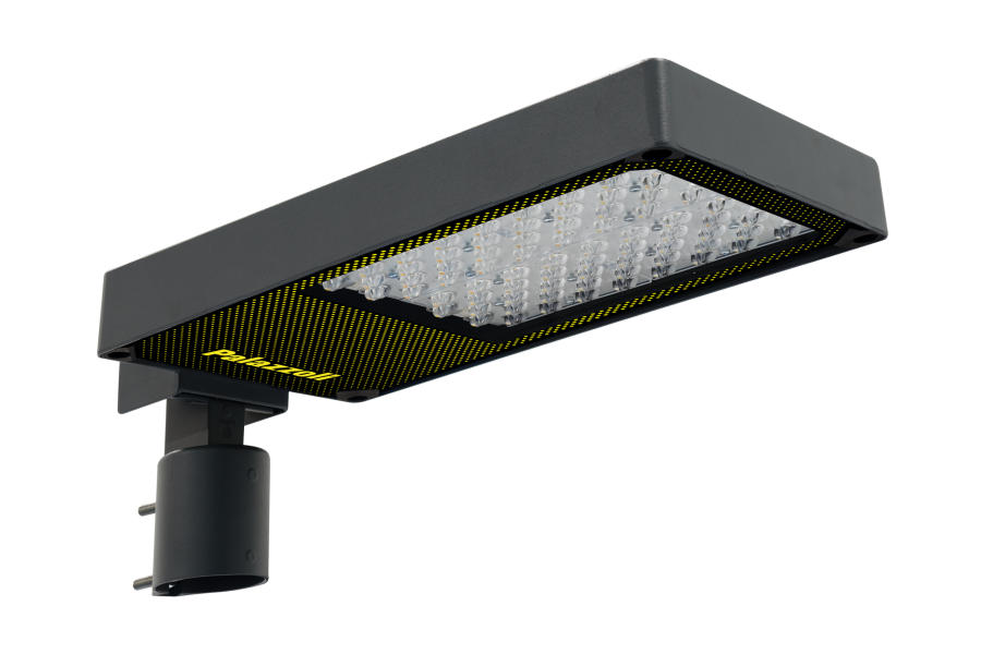 LED floodlights roadway size M with large areas 60° extra wide beam optics IP66