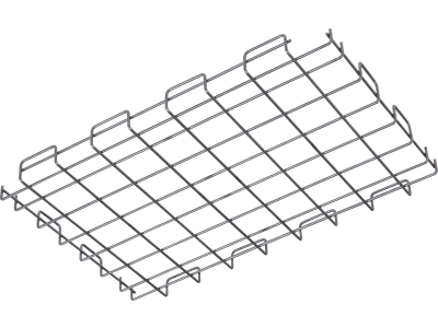 Protection grid for floodlights of the TIGUA-EX series