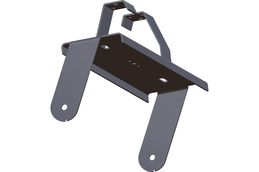 0 - 90° adjustable bracket for mounting on double chain