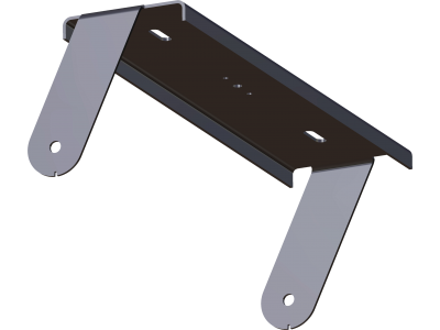 Kit with bracket for ceiling mounting