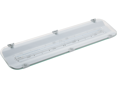 LED reflector with glass diffuser for retrofit