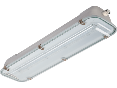 LED light fixture HT+55°C in stainless steel-polycarbonate lenght 1300 mm IP66