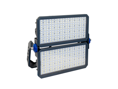 Professional LED floodlights , 2 modules symmetrical optics IP66