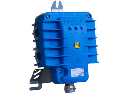 DRIVEBOX Fire-resistant junction boxes with insulation-piercing for single-pole cables from 2,5 sq mm to 50 sq mm, IP66