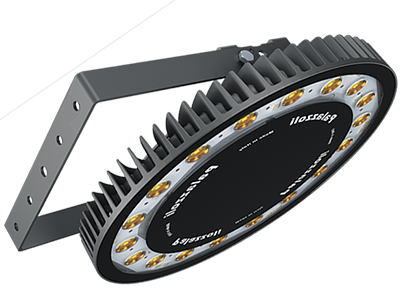 META Proiettori con ottica rotosimmetrica in lega di alluminio da 9000lm a 20000lm, IP66/IP67