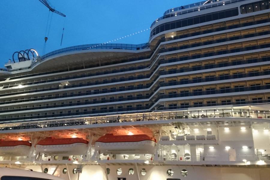 MSC Seaside plafoniere RINO