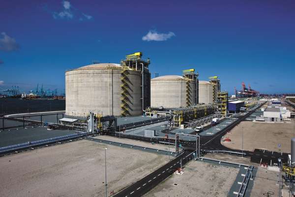 Rotterdam regasification plant, high explosive risk environments electrified with Atex enclosures, Alupres-EX