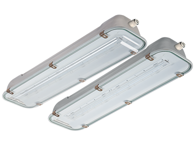 RINO High efficiency watertight LED light fixtures in STAINLESS STEEL  from 3000lm up to 10000lm, IP66 / IP67