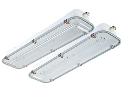 RINO High efficiency watertight LED light fixtures in STAINLESS STEEL  from 3000lm up to 10000lm, IP66 / IP67