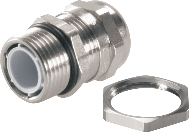 UNI Cable glands and adaptors in nickel-plated brass IP68