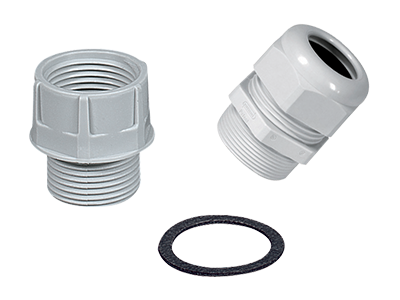 UNI Cable glands and adaptors in technopolymer IP68