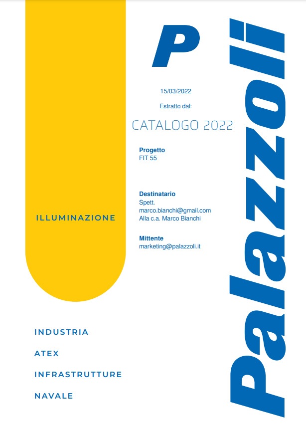 Copertina Personalizzabile Lighting Catalog Composer