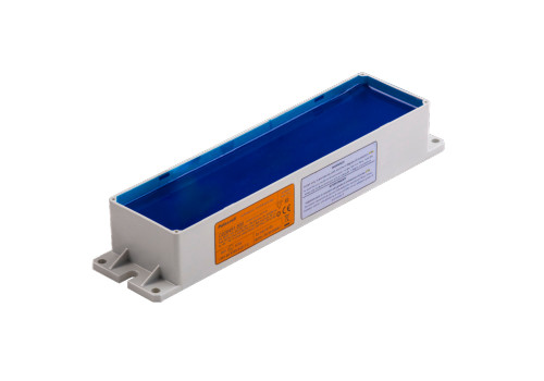 Palazzoli luminaire power supplies are resined and